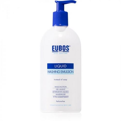 Eubos Basic Skin Care Blue Washing Emulsion Fragrance-Free 400 ml