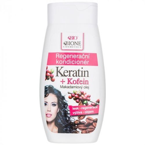 Bione Cosmetics Keratin Kofein Regenerating Conditioner for Hair 260 ml