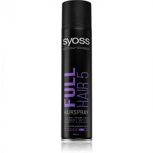 Syoss Full Hair 5 Extra Strong Fixating Hairspray 300 ml