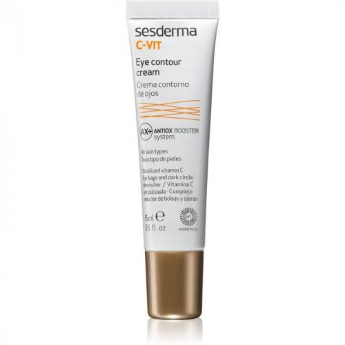 Sesderma C-Vit AX+ Eye Cream to Treat Swelling and Dark Circles 15 ml