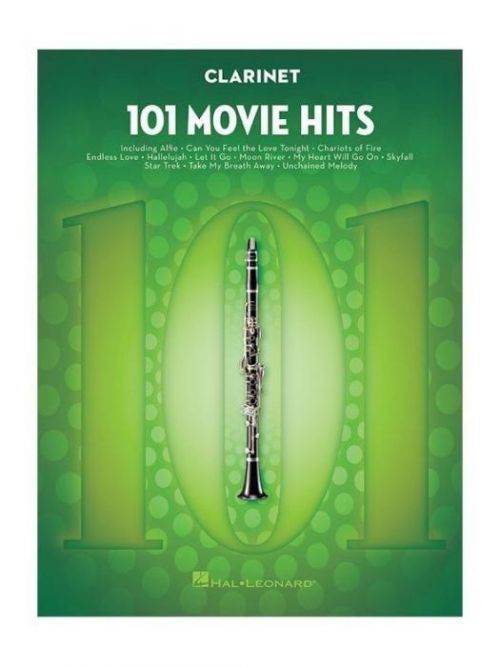 Hal Leonard 101 Movie Hits For Clarinet