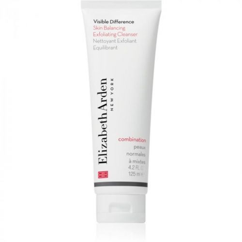 Elizabeth Arden Visible Difference Skin Balancing Exfoliating Cleanser Foaming Peeling for Normal and Combination Skin 125 ml