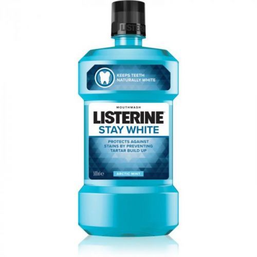 Listerine Stay White Mouthwash with Whitening Effect Flavour Arctic Mint  500 ml