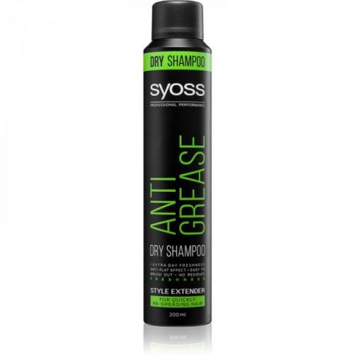 Syoss Anti Grease Dry Shampoo 200 ml