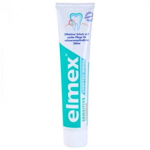 Elmex Sensitive Whitening Toothpaste for Naturally White Teeth 75 ml