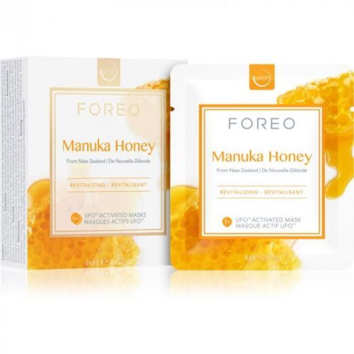 FOREO Farm to Face Manuka Honey Revitalizing Mask 6 x 6 g