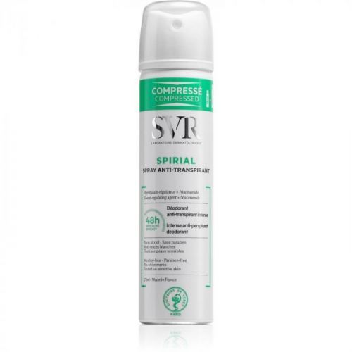 SVR Spirial Antiperspirant Spray With 48 Hours Efficacy 75 ml