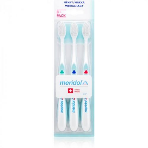 Meridol Gum Protection Toothbrushes, 3 pcs Soft 3 pc