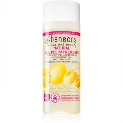 Benecos Natural Beauty Nail Polish Remover without Acetone 125 ml