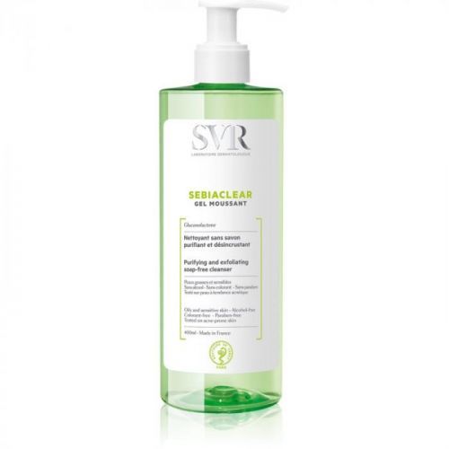 SVR Sebiaclear Gel Moussant Purifying Foam Gel For Oily And Problematic Skin 400 ml