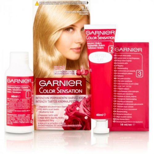 Garnier Color Sensation Hair Color Shade 9.13 Cristal Beige Blond