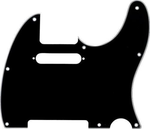 Fender 3-Ply 8-Hole Mount Telecaster Pickguard Black
