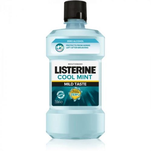 Listerine Cool Mint Mild Taste Mouthwash without Alcohol Flavour Cool Mint 250 ml