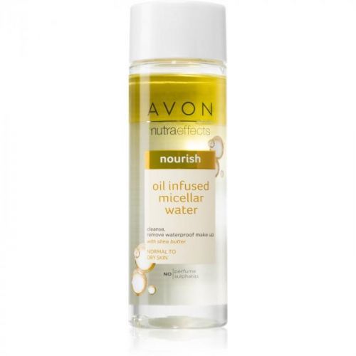 Avon Nutra Effects Nourish Two-Phase Micellar Water for Normal to Dry Skin 200 ml