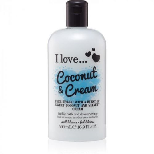 I love... Coconut & Cream Shower and Bath Gel Oil 500 ml