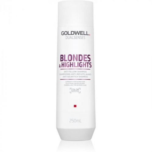 Goldwell Dualsenses Blondes & Highlights Shampoo for Blonde Hair for Yellow Tones Neutralization 250 ml