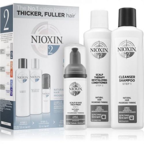Nioxin System 2 Natural Hair Progressed Thinning Gift Set III. Unisex