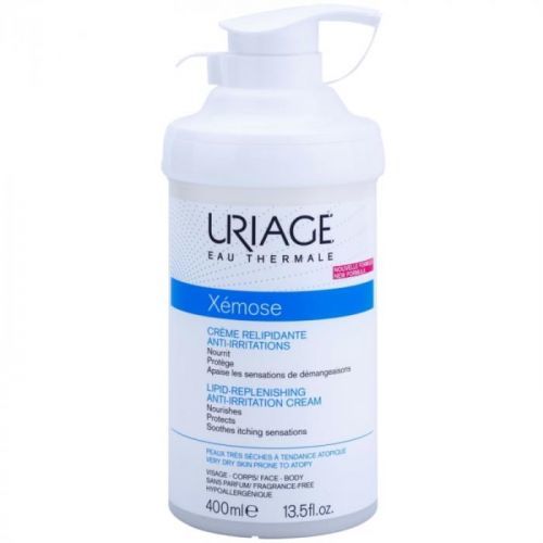 Uriage Xémose Relipidising Soothing Cream For Very Dry Sensitive And Atopic Skin 400 ml