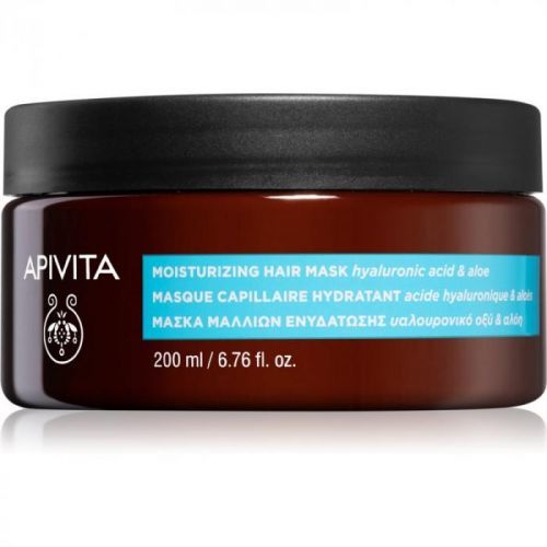 Apivita Holistic Hair Care Hyaluronic Acid & Aloe Hydrating Hair Mask 200 ml