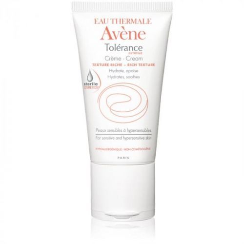 Avène Tolérance Extreme Soothing And Moisturizing Cream For Sensitive And Intolerant Skin 50 ml