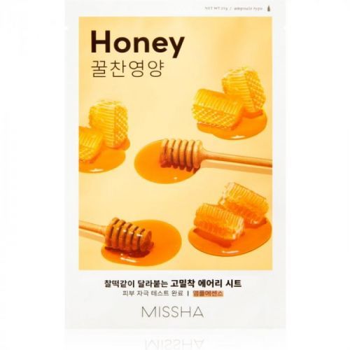 Missha Airy Fit Honey Brightening Face Sheet Mask 19 g