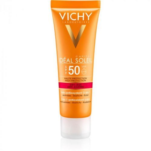 Vichy Idéal Soleil Anti-age Protective Cream Against Skin Aging SPF 50 50 ml