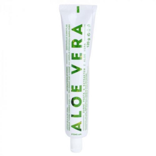 White Pearl Smile Aloe Vera Toothpaste For Healthy Teeth And Gums 120 g