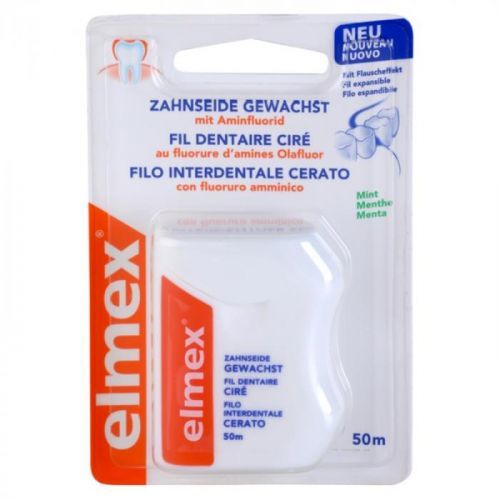 Elmex Caries Protection Dental Floss Flavour Mint 50 m