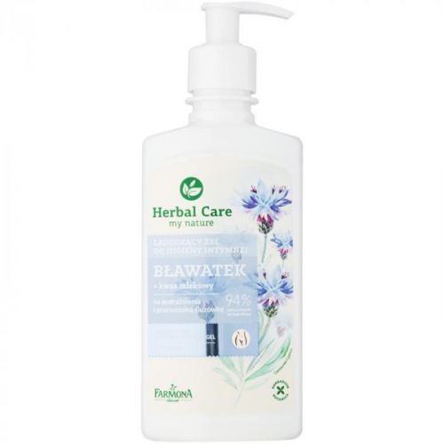 Farmona Herbal Care Cornflower Soothing Intimate Wash For Sensitive And Irritated Skin 330 ml