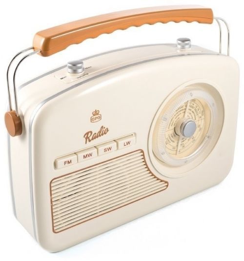 GPO Retro Rydell Nostalgic DAB Radio Cream