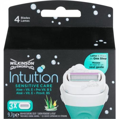 Wilkinson Sword Intuition Sensitive Care Replacement Blades 3 pc