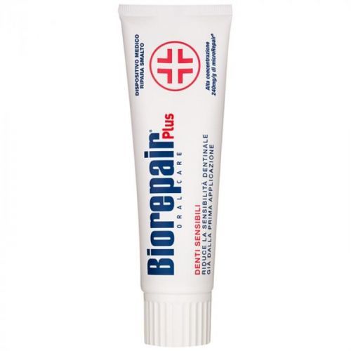 Biorepair Plus Sensitive Tooth Enamel Restoring Toothpaste For Sensitive Teeth 75 ml