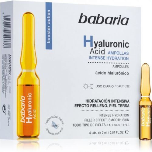 Babaria Hyaluronic Acid Ampule with Hyaluronic Acid 5 x 2 ml