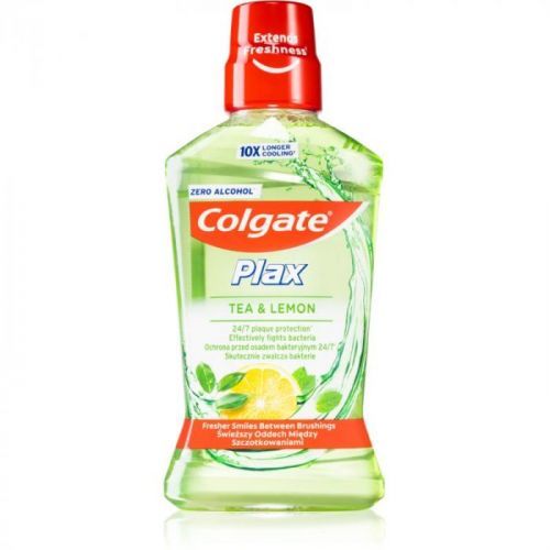 Colgate Plax Tea & Lemon Plaque Mouthwash 500 ml