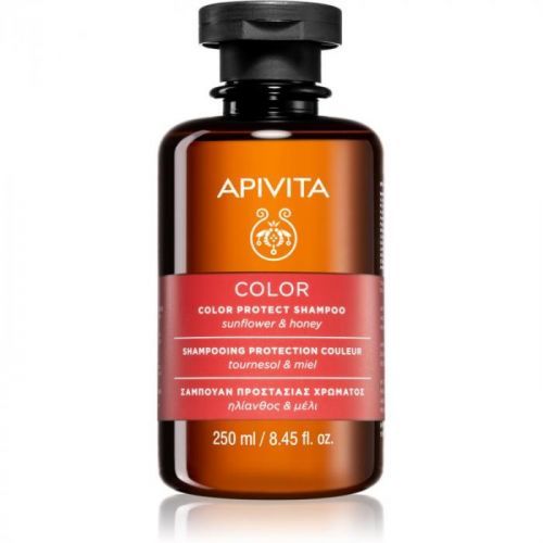 Apivita Holistic Hair Care Sunflower & Honey Color Protecting Shampoo 250 ml