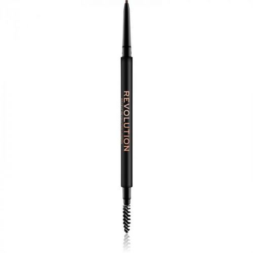 Makeup Revolution Precise Brow Pencil Precise Eyebrow Pencil with Brush Shade Medium Brown 0,05 g