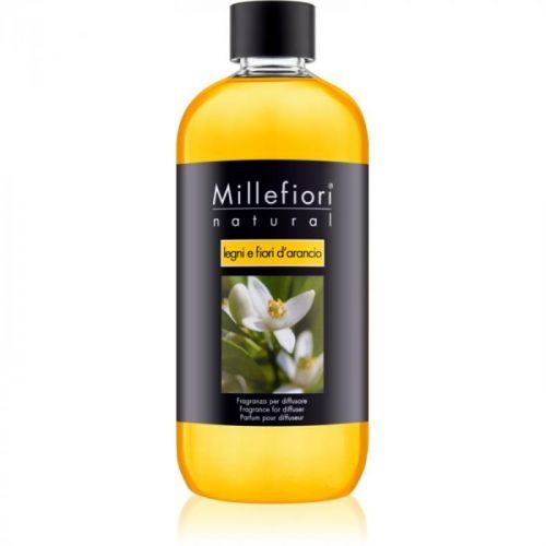 Millefiori Natural Legni e Fiori d'Arancio refill for aroma diffusers 500 ml