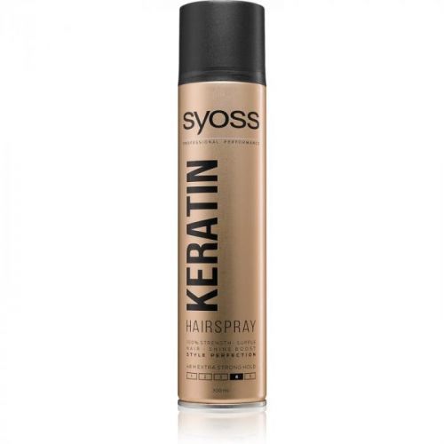 Syoss Keratin Hairspray With Extra Strong Fixation 300 ml