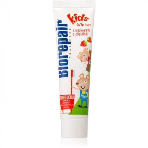 Biorepair Junior Toothpaste for Children With Strawberry Flavour 50 ml