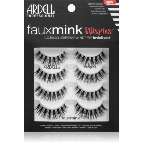 Ardell FauxMink Wispies False Eyelashes Big Package Wispies 4 pc
