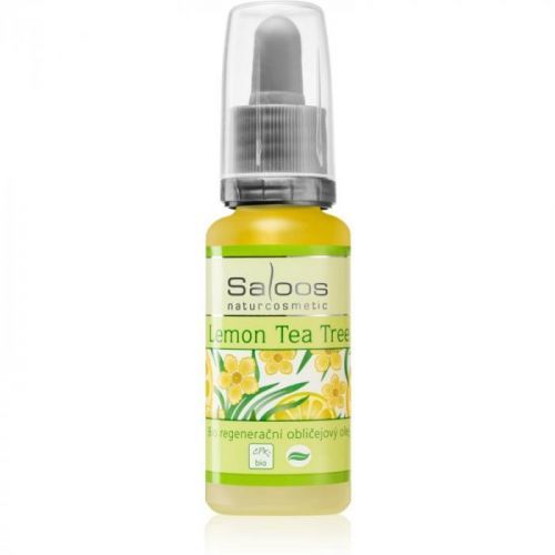 Saloos Bio Regenerative Lemon Tea Tree Organic Regenerating Facial Oil 20 ml