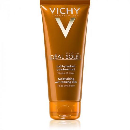 Vichy Idéal Soleil Capital Moisturizing Tanning Lotion for Face and Body 100 ml