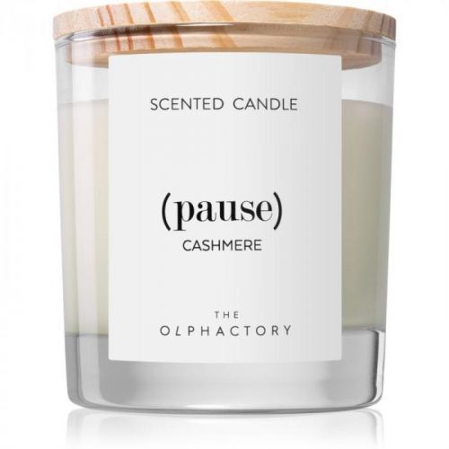 Ambientair Olphactory Cashmere scented candle (Pause) 200 g