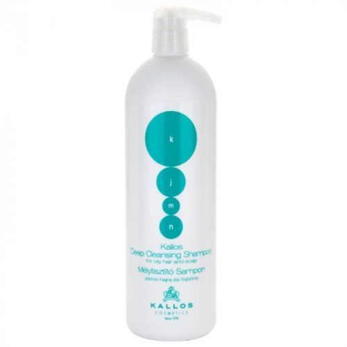 Kallos KJMN Deep Cleanse Clarifying Shampoo For Oily Hair And Scalp 1000 ml