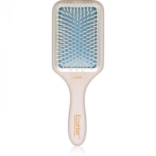 Olivia Garden EcoHair Flat Brush For Easy Combing