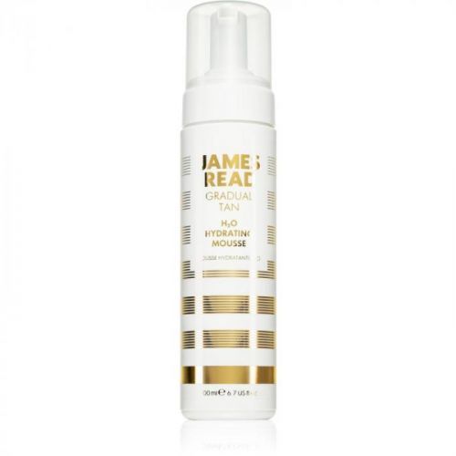 James Read Gradual Tan H2O Hydrating Mousse Self-Tanning Mousse With Rejuvenating Effect 200 ml