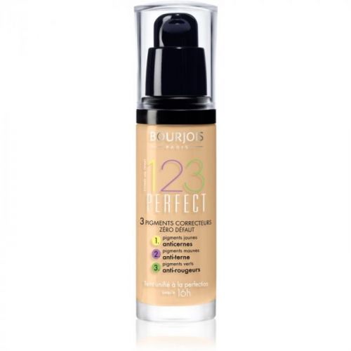 Bourjois 123 Perfect Liquid Foundation For Perfect Look Shade 53 Beige Clair SPF 10   30 ml