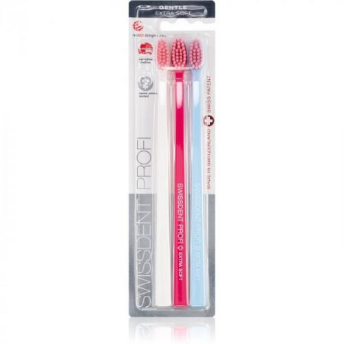 Swissdent Profi Gentle Extra Soft Toothbrushes 3 pc