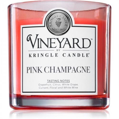 Kringle Candle Vineyard Pink Sparkling Wine scented candle 737 g