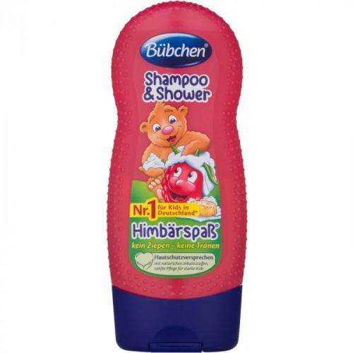 Bübchen Kids Shampoo And Shower Gel 2 in 1 Himbeere 230 ml